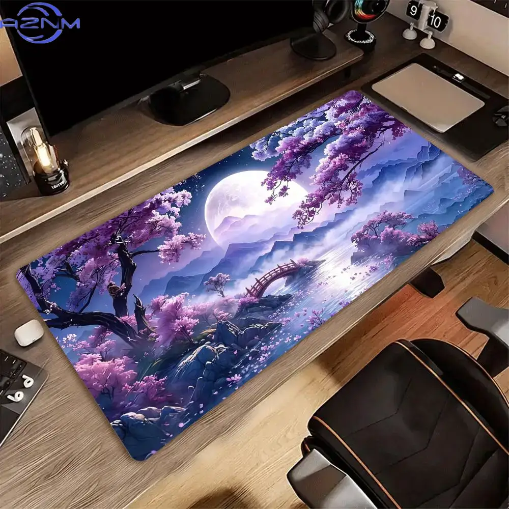 لوحة ماوس كبيرة بتصميم زهرة ال - مراجعة Tradescantia Purple وسعره
