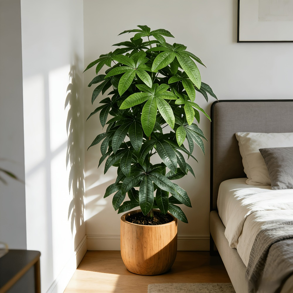 شجرة المال الاصطناعية (باشيرا  - مراجعة Ficus Lyrata Tree وسعره